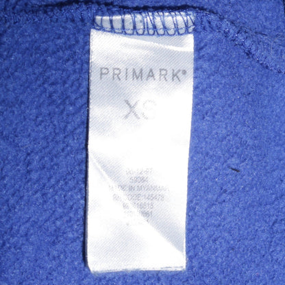 Mens UK Size XS Lotto x Primark Blue Pullover Hoodie