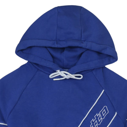Mens UK Size XS Lotto x Primark Blue Pullover Hoodie