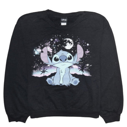 Girls UK Size 11-13 Years Disney Black Pullover Sweatshirt