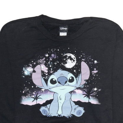 Girls UK Size 11-13 Years Disney Black Pullover Sweatshirt