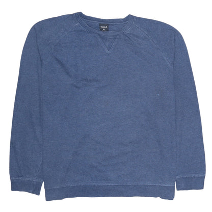 Mens UK Size XL Reebok Blue Pullover Sweatshirt
