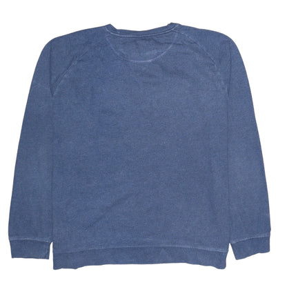 Mens UK Size XL Reebok Blue Pullover Sweatshirt