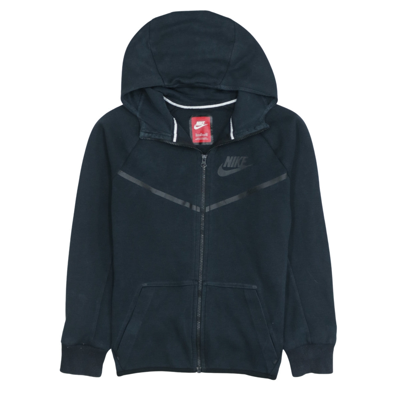 Boys UK Size 13-15 Years Nike Black Full Zip Hoodie