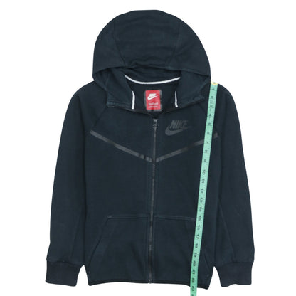 Boys UK Size 13-15 Years Nike Black Full Zip Hoodie