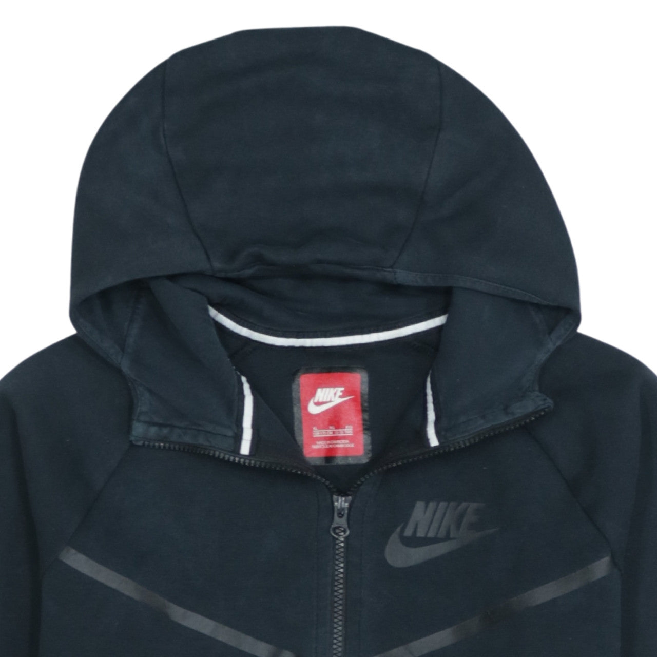 Boys UK Size 13-15 Years Nike Black Full Zip Hoodie
