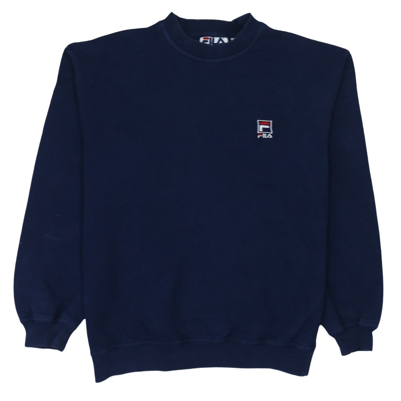 Mens UK Size S FILA Blue Pullover Sweatshirt