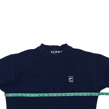 Mens UK Size S FILA Blue Pullover Sweatshirt