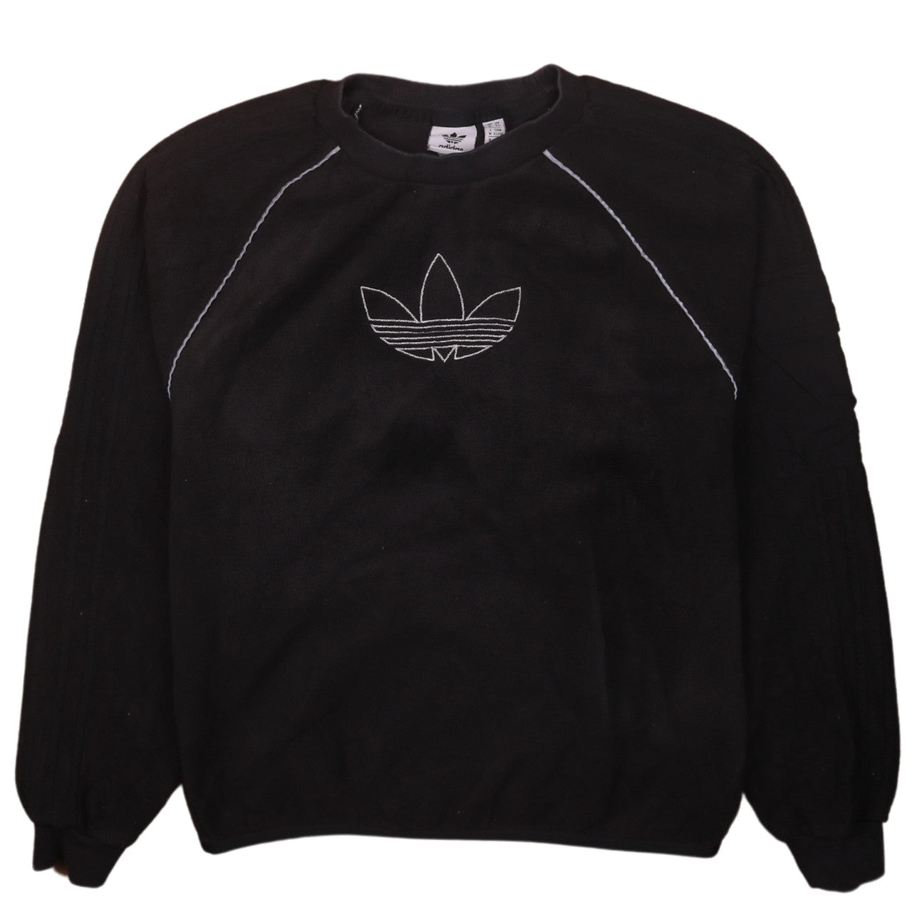 Womens UK Size XS adidas Black Pullover Sweatshirt