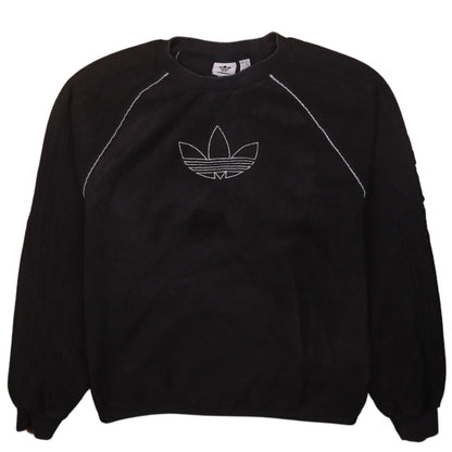 Womens UK Size XS adidas Black Pullover Sweatshirt