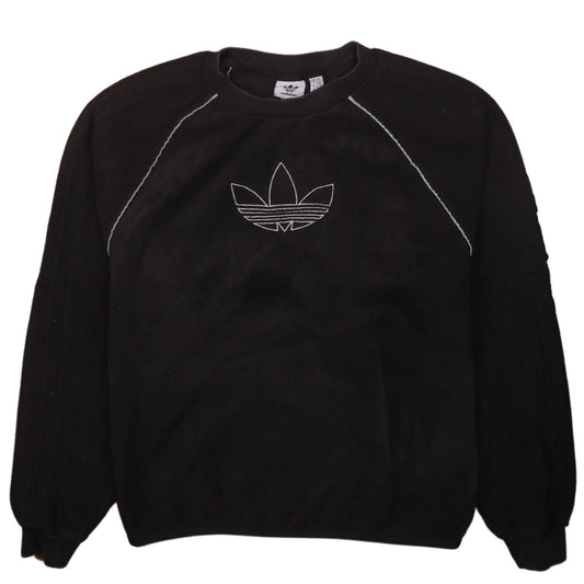 Womens UK Size XS adidas Black Pullover Sweatshirt