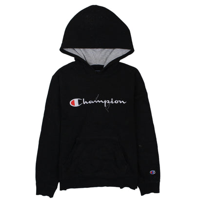 Boys UK Size L Champion Black Pullover Hoodie