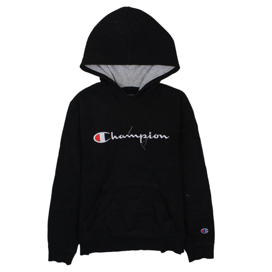 Boys UK Size L Champion Black Pullover Hoodie