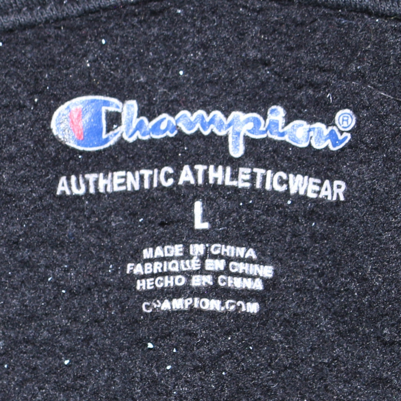 Boys UK Size L Champion Black Pullover Hoodie