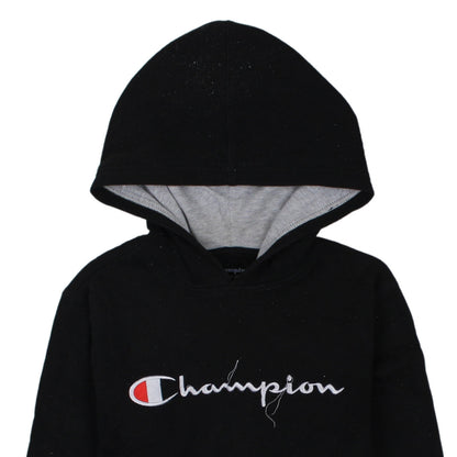 Boys UK Size L Champion Black Pullover Hoodie