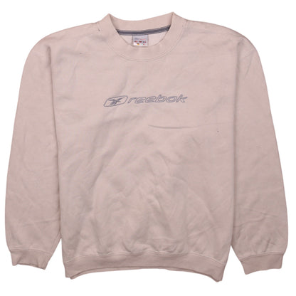 Boys UK Size 164 Reebok Beige Pullover Sweatshirt