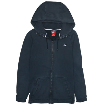 Mens UK Size S Nike Black Full Zip Hoodie