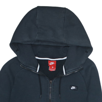 Mens UK Size S Nike Black Full Zip Hoodie