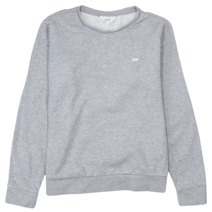 Mens UK Size S Lee Grey Pullover Sweatshirt