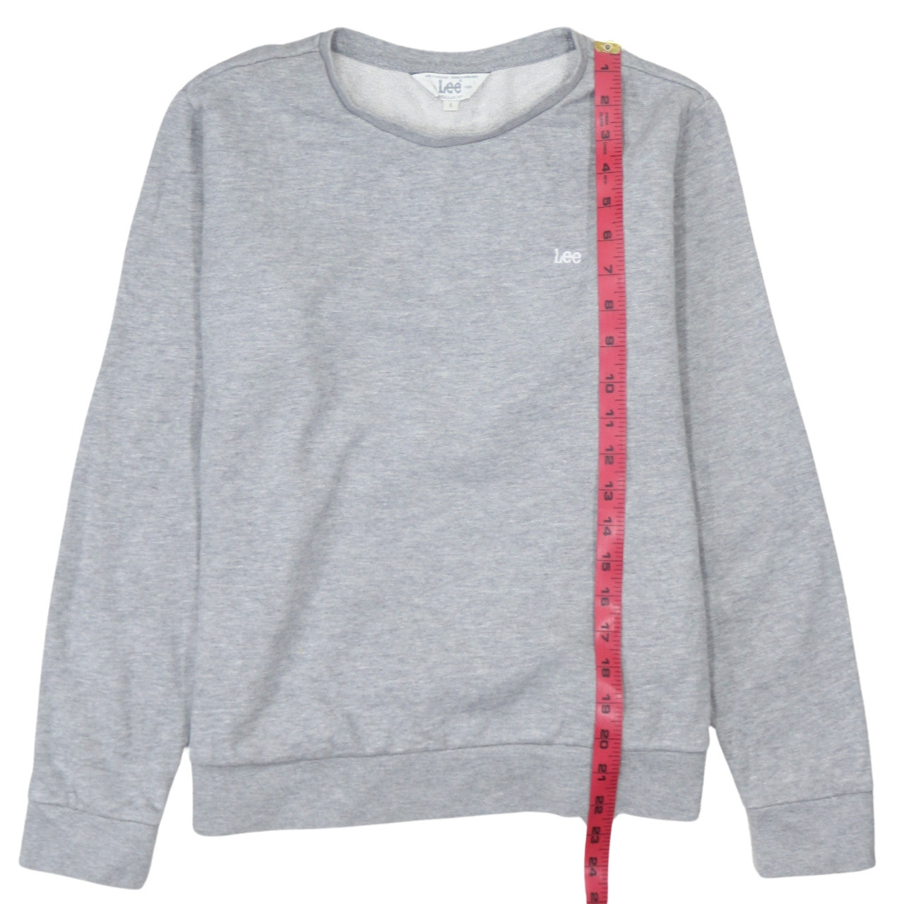 Mens UK Size S Lee Grey Pullover Sweatshirt