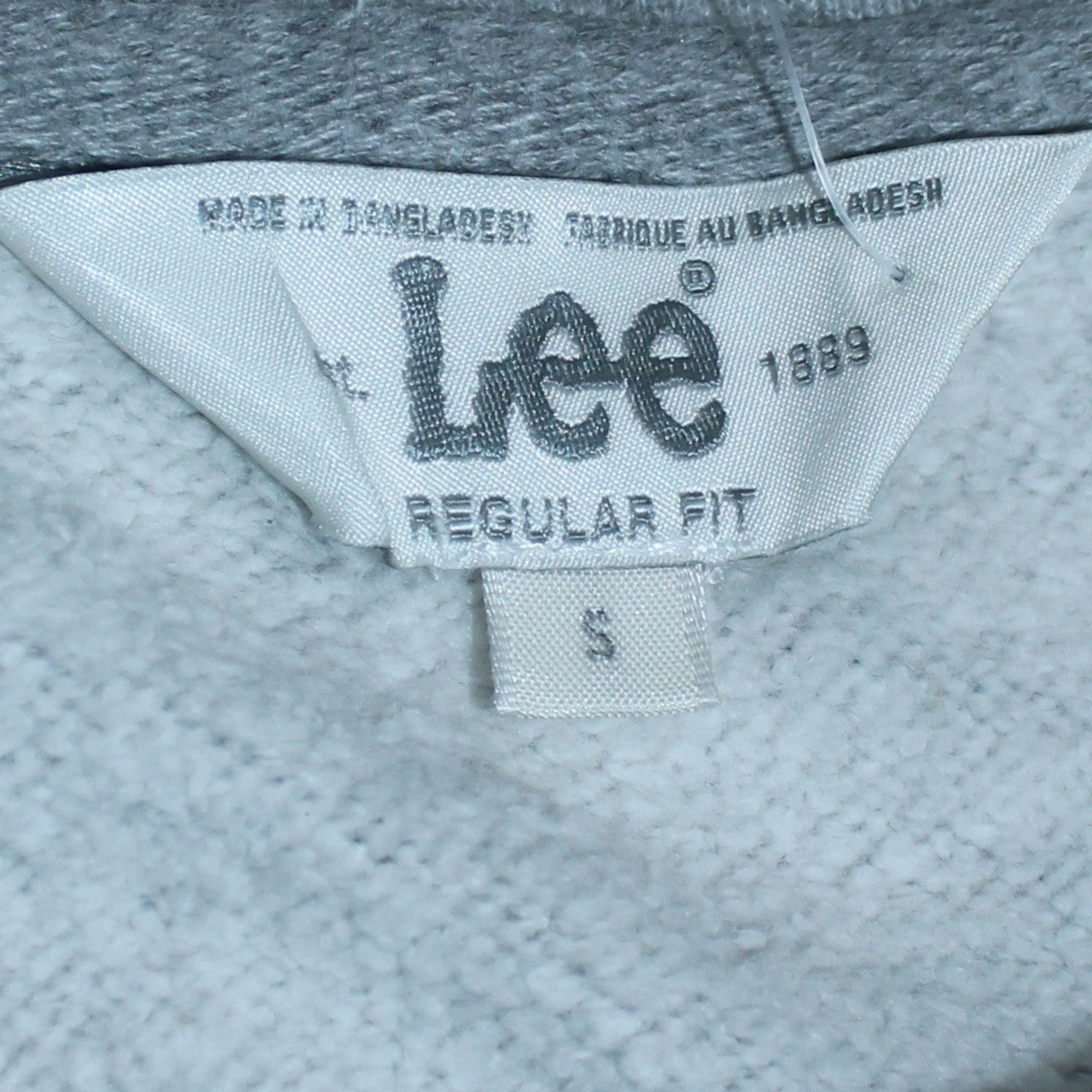 Mens UK Size S Lee Grey Pullover Sweatshirt