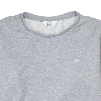 Mens UK Size S Lee Grey Pullover Sweatshirt