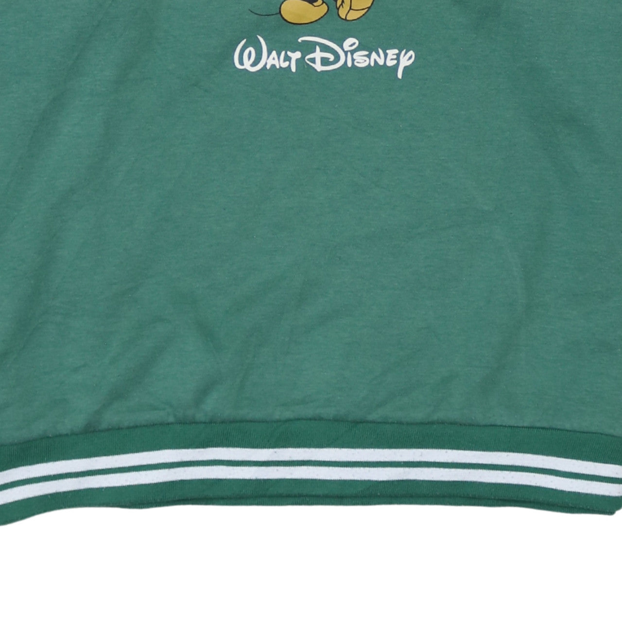 Unisex Adults UK Size S Disney Green Pullover Sweatshirt