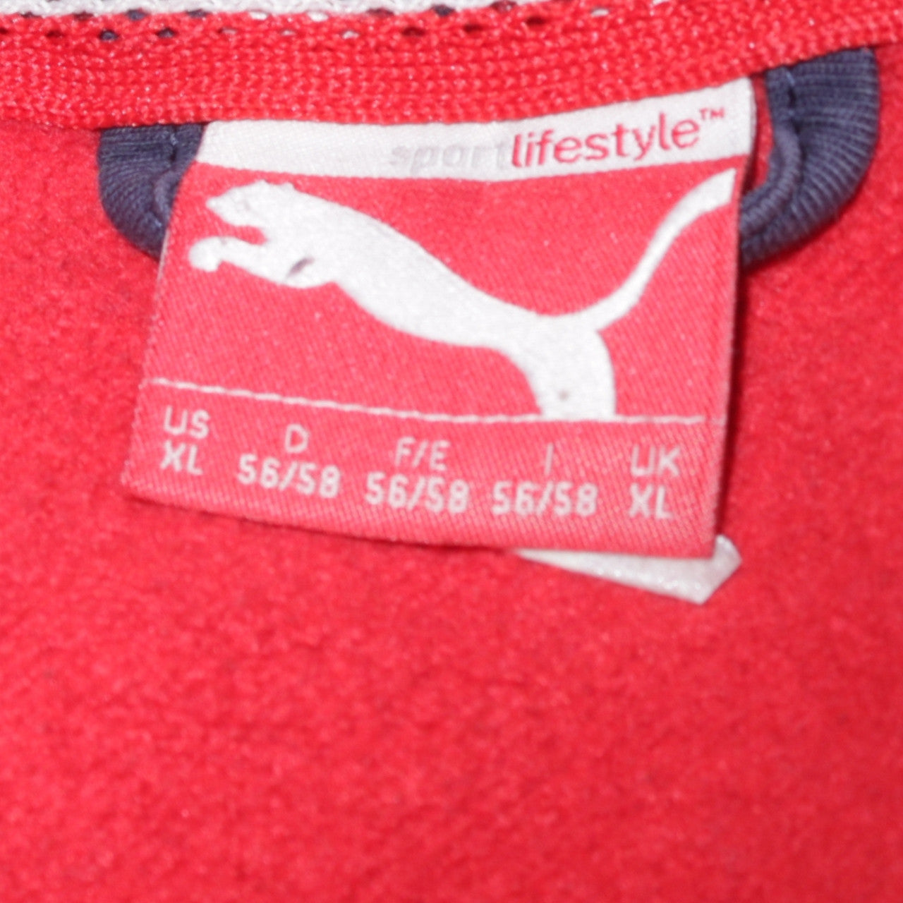 Mens UK Size XL PUMA Multicoloured Full Zip Hoodie