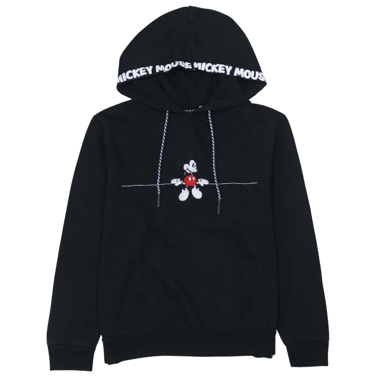 Womens UK Size L Disney Black Pullover Hoodie