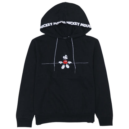 Womens UK Size L Disney Black Pullover Hoodie