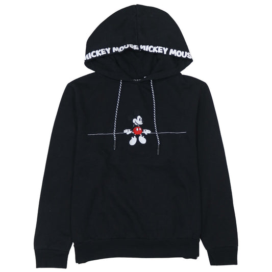 Womens UK Size L Disney Black Pullover Hoodie