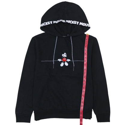 Womens UK Size L Disney Black Pullover Hoodie