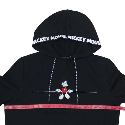 Womens UK Size L Disney Black Pullover Hoodie