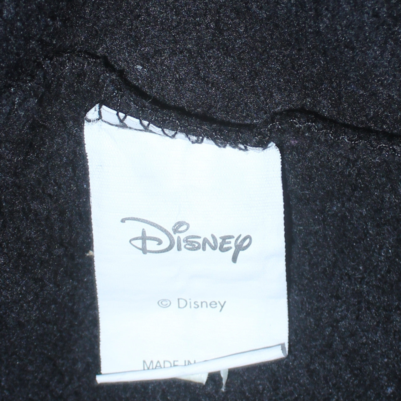 Womens UK Size L Disney Black Pullover Hoodie
