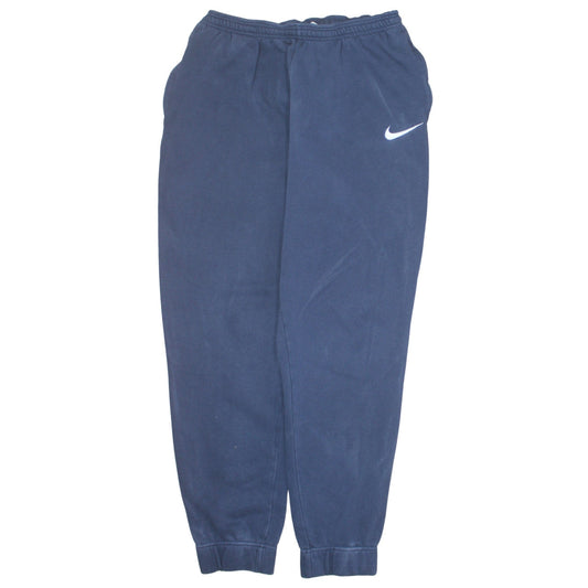 Mens UK Size L Nike Regular Fit Jogger Blue Trousers