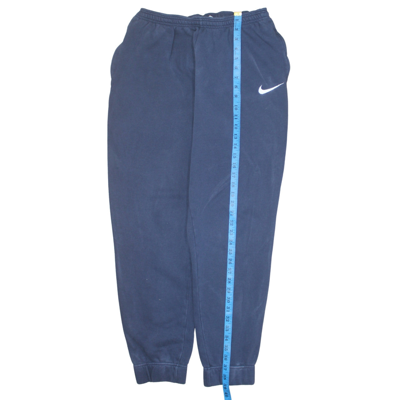 Mens UK Size L Nike Regular Fit Jogger Blue Trousers