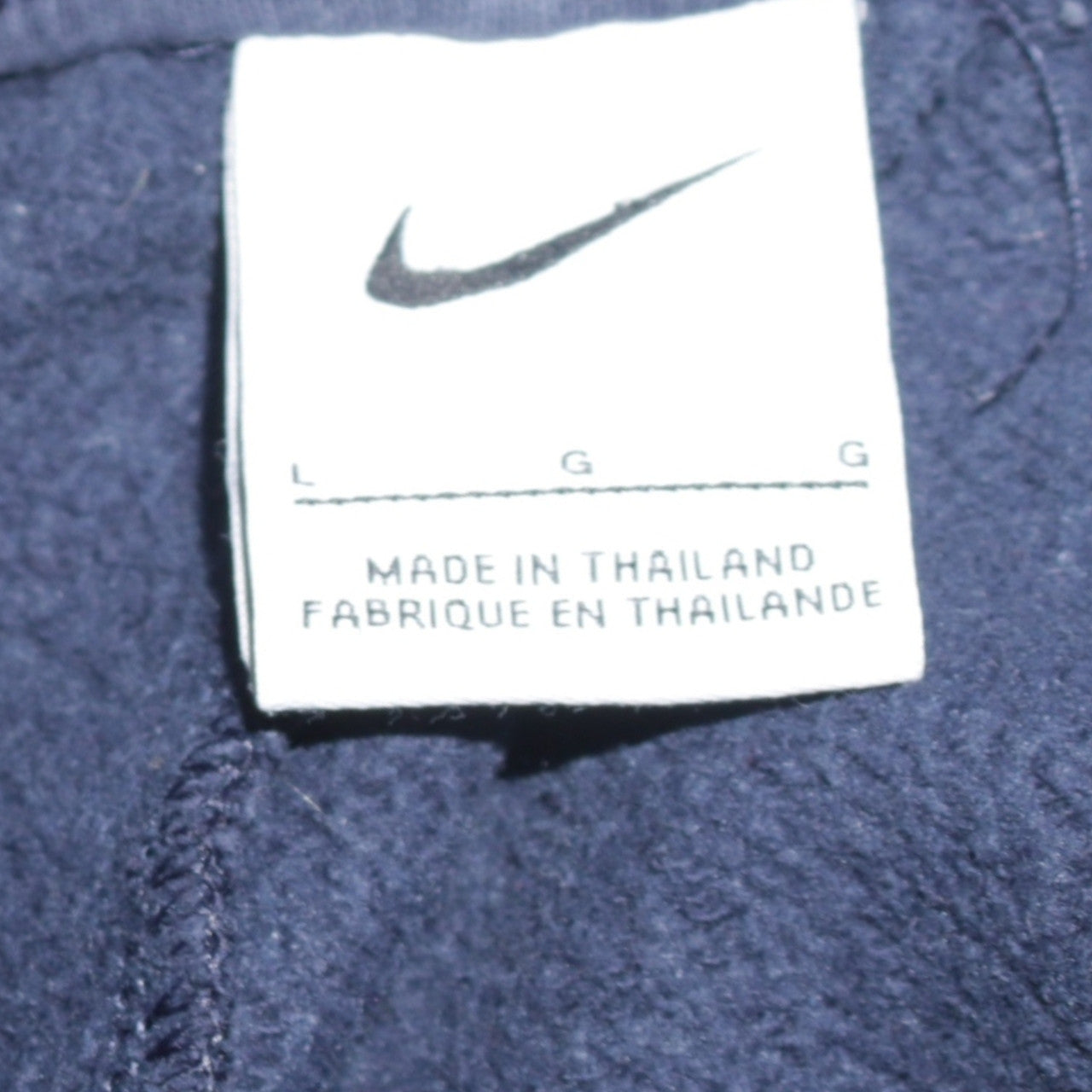 Mens UK Size L Nike Regular Fit Jogger Blue Trousers