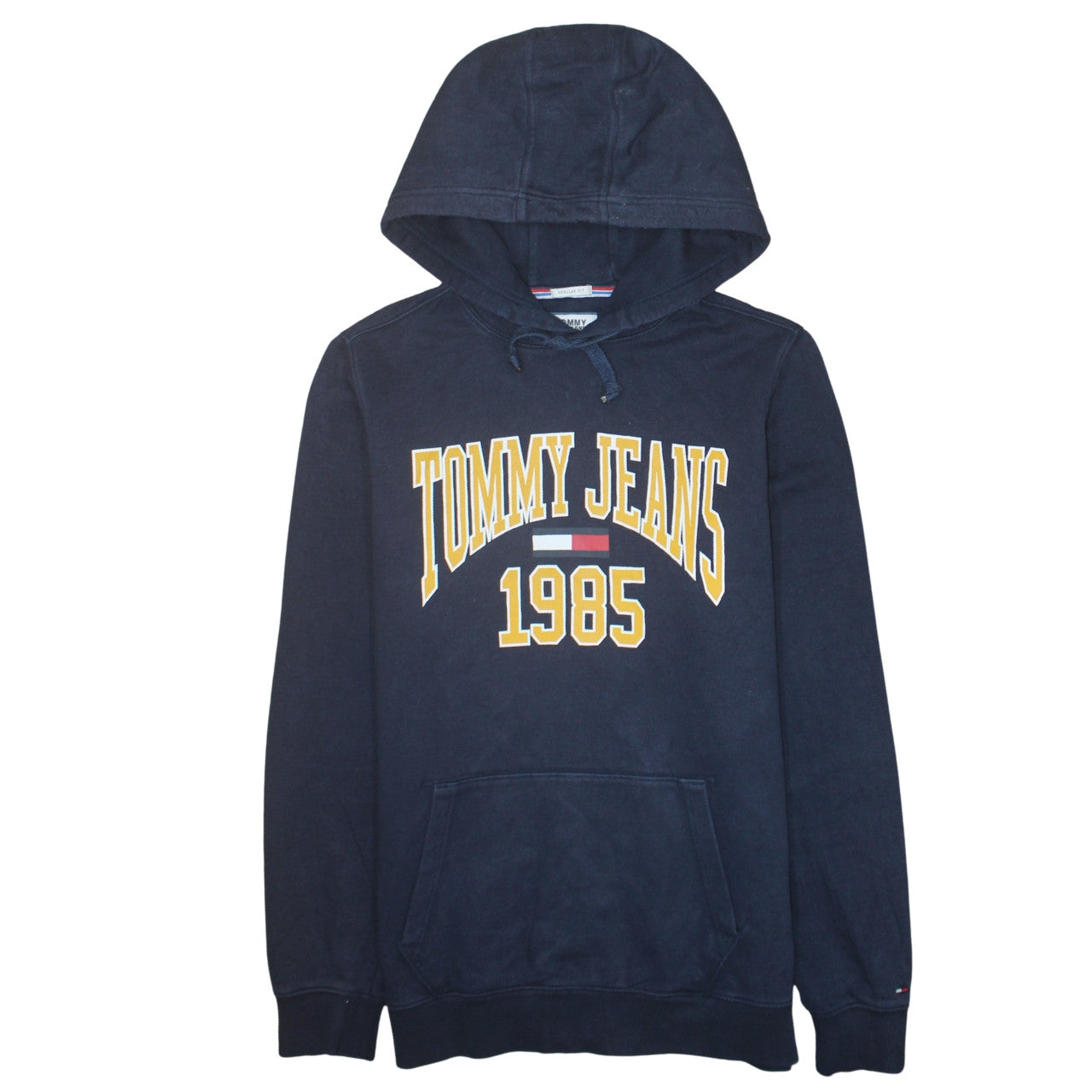 Mens UK Size XL Tommy Jeans Blue Pullover Hoodie
