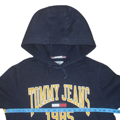 Mens UK Size XL Tommy Jeans Blue Pullover Hoodie