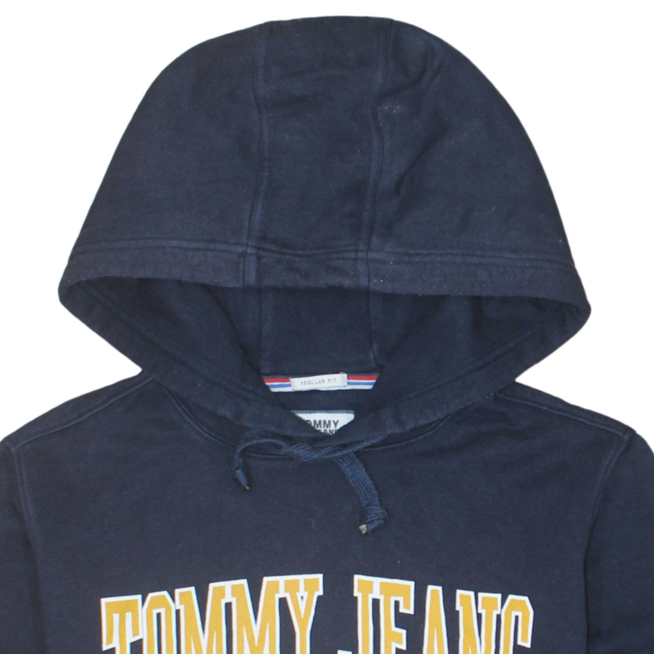 Mens UK Size XL Tommy Jeans Blue Pullover Hoodie