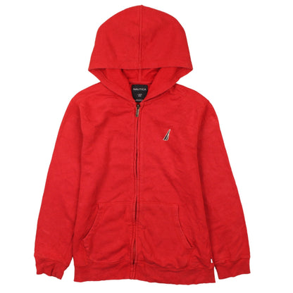 Teens UK Size 14 Nautica Red Full Zip Hoodie
