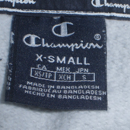Mens UK Size XS Champion Grey Pullover Hoodie
