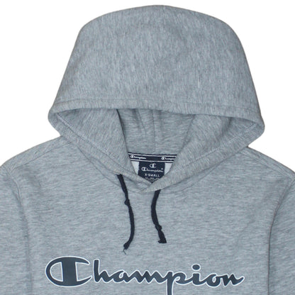 Mens UK Size XS Champion Grey Pullover Hoodie