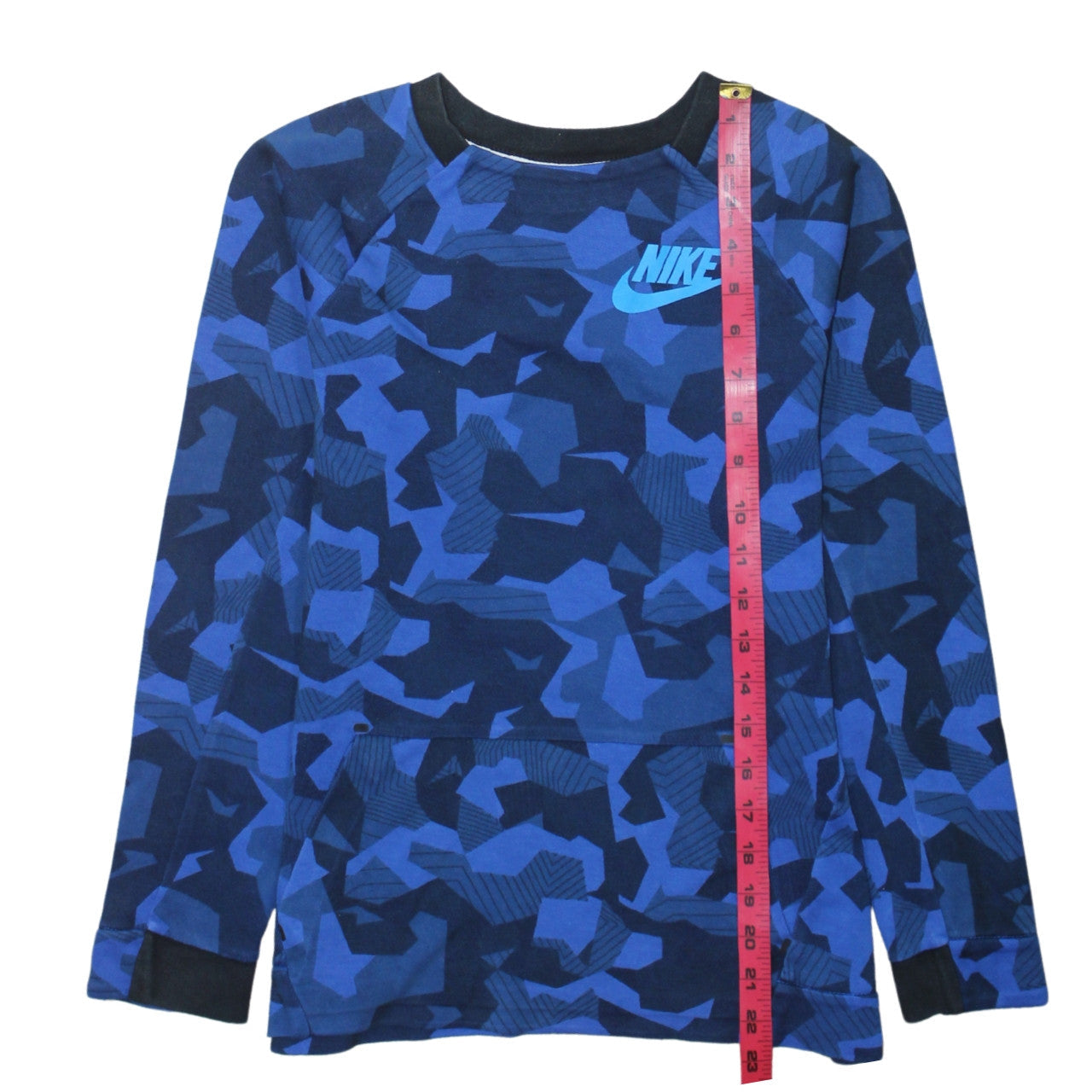 Boys UK Size 12-13 Years Nike Blue Pullover Sweatshirt