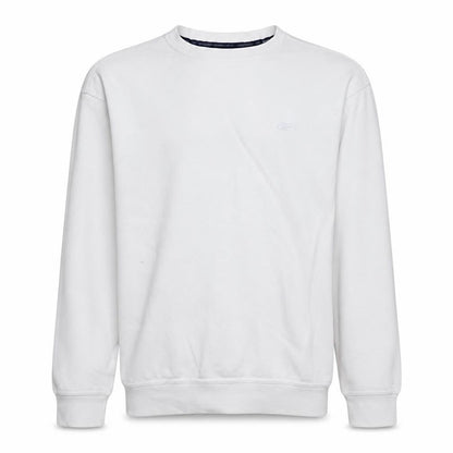 Mens UK Size L Reebok White Pullover Sweatshirt