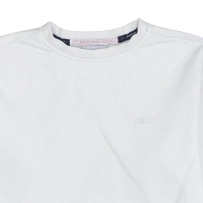 Mens UK Size L Reebok White Pullover Sweatshirt