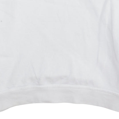 Mens UK Size L Reebok White Pullover Sweatshirt