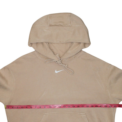 Mens UK Size S Nike Beige Pullover Hoodie