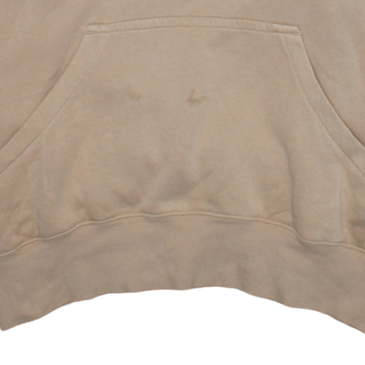 Mens UK Size S Nike Beige Pullover Hoodie