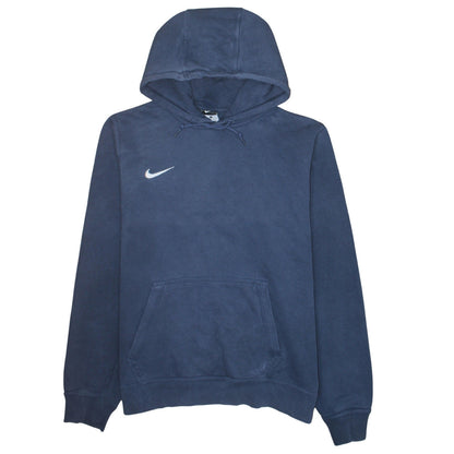 Mens UK Size L Nike Blue Pullover Hoodie