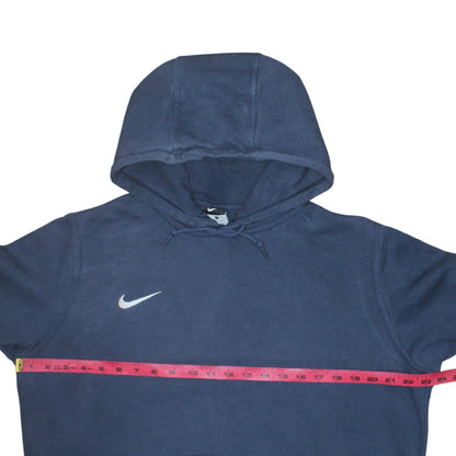 Mens UK Size L Nike Blue Pullover Hoodie